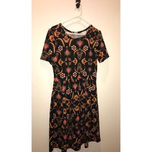 LuLaRoe 2xl Amelia dress